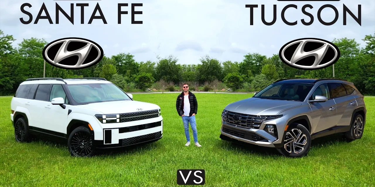 Sibling Rivalry! 2025 Hyundai Tucson vs. 2025 Hyundai Santa Fe