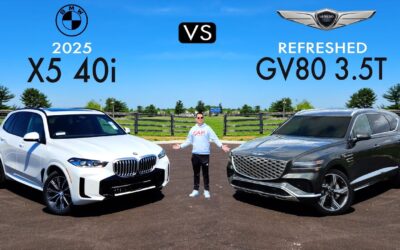 Icon or Newcomer? 2025 BMW X5 vs. 2025 Genesis GV80