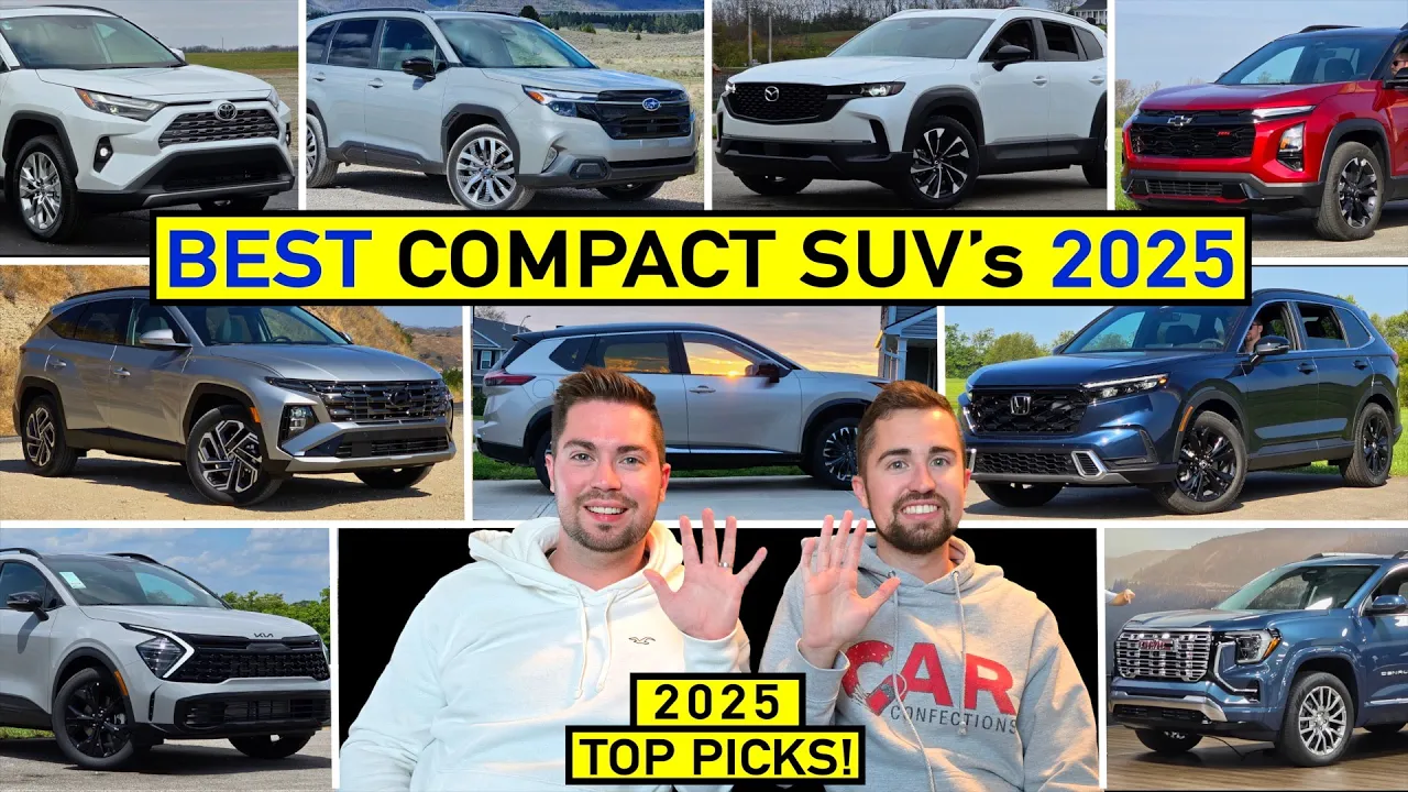 Best 10 Compact SUVs for 2025 – Our Expert Picks 