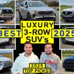 Best Luxury Midsize Three-Row SUVs for 2025 – Our Expert Picks