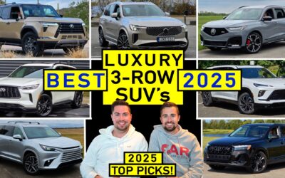 Best Luxury Midsize Three-Row SUVs for 2025 – Our Expert Picks