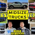 Best Midsize Trucks for 2025 – Our Expert Picks