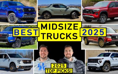 Best Midsize Trucks for 2025 – Our Expert Picks