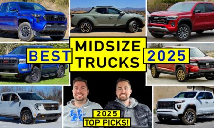 Best Midsize Trucks for 2025 – Our Expert Picks