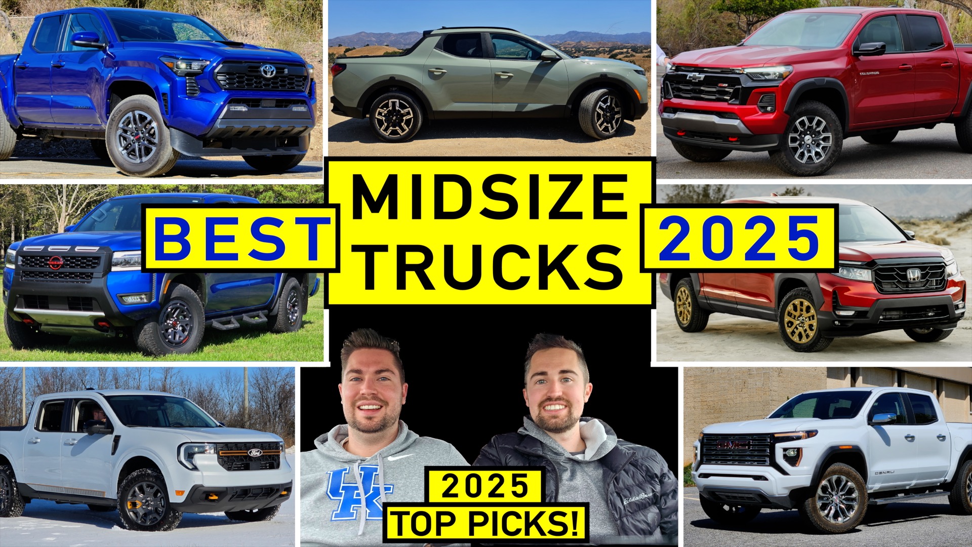 Best Midsize Trucks for 2025 – Our Expert Picks