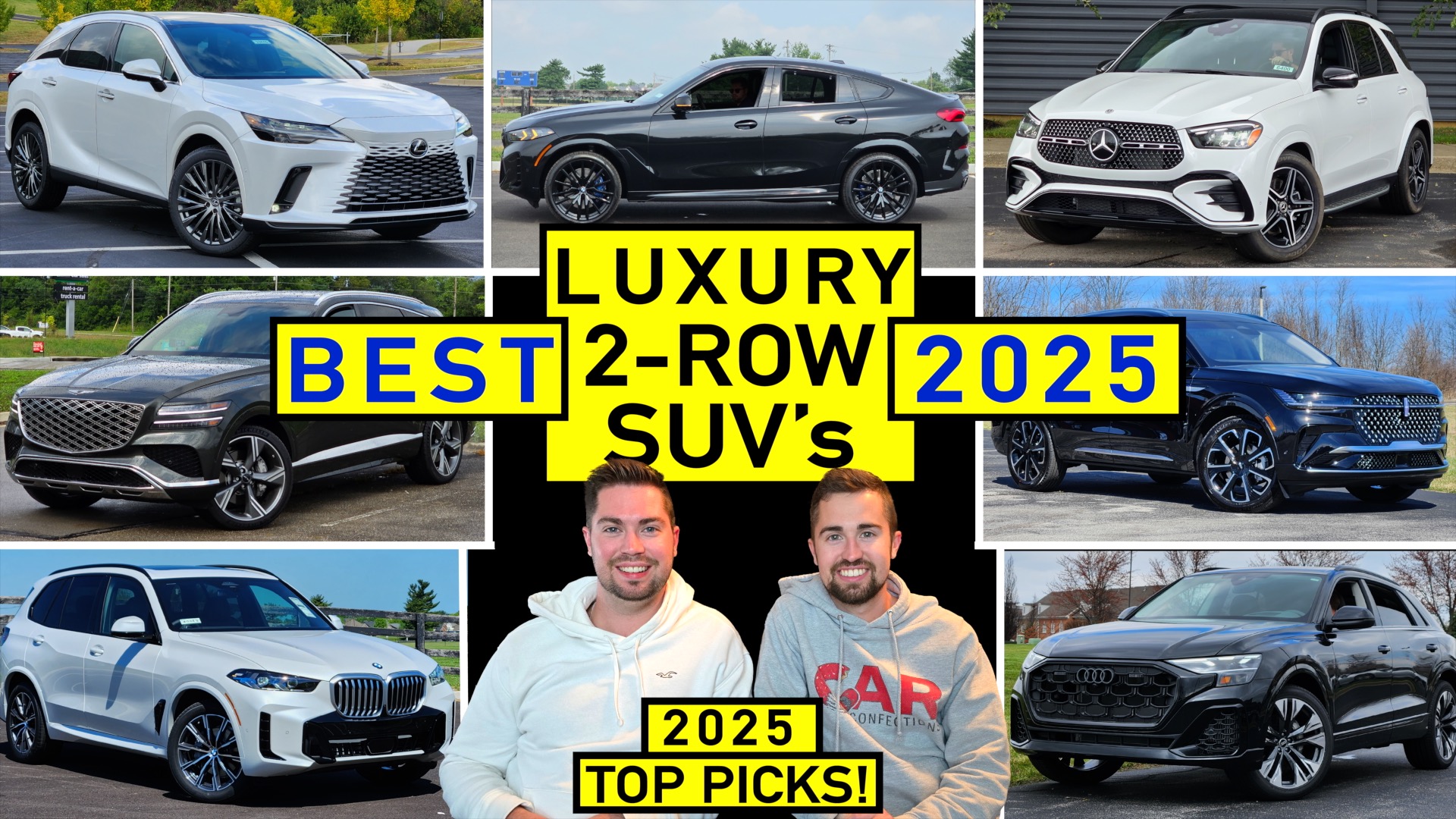 Best Luxury Midsize Two-Row SUVs for 2025 – Our Expert Picks 