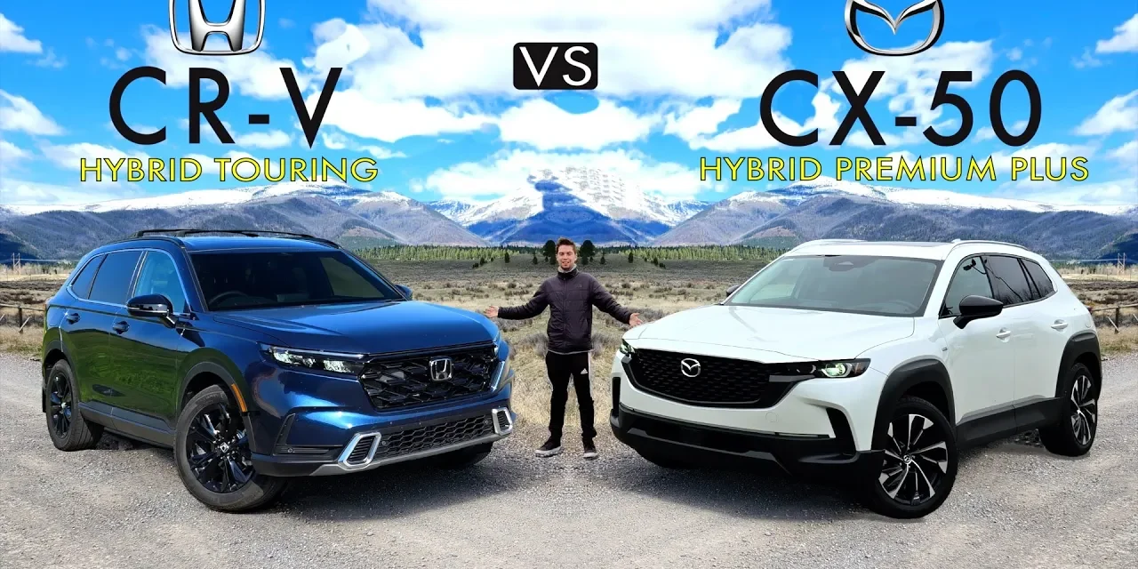 Hybrid Excitement! 2025 Mazda CX-50 vs. 2025 Honda CR-V