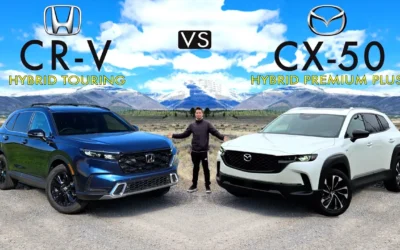 Hybrid Excitement! 2025 Mazda CX-50 vs. 2025 Honda CR-V