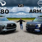 Best Sibling? 2025 Infiniti QX80 vs. 2025 Nissan Armada