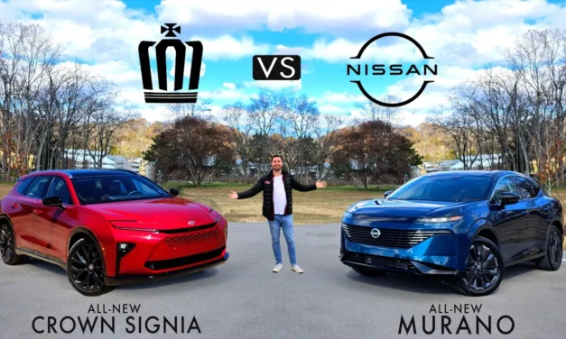 More Luxury, Less Money! 2025 Toyota Crown Signia vs. 2025 Nissan Murano