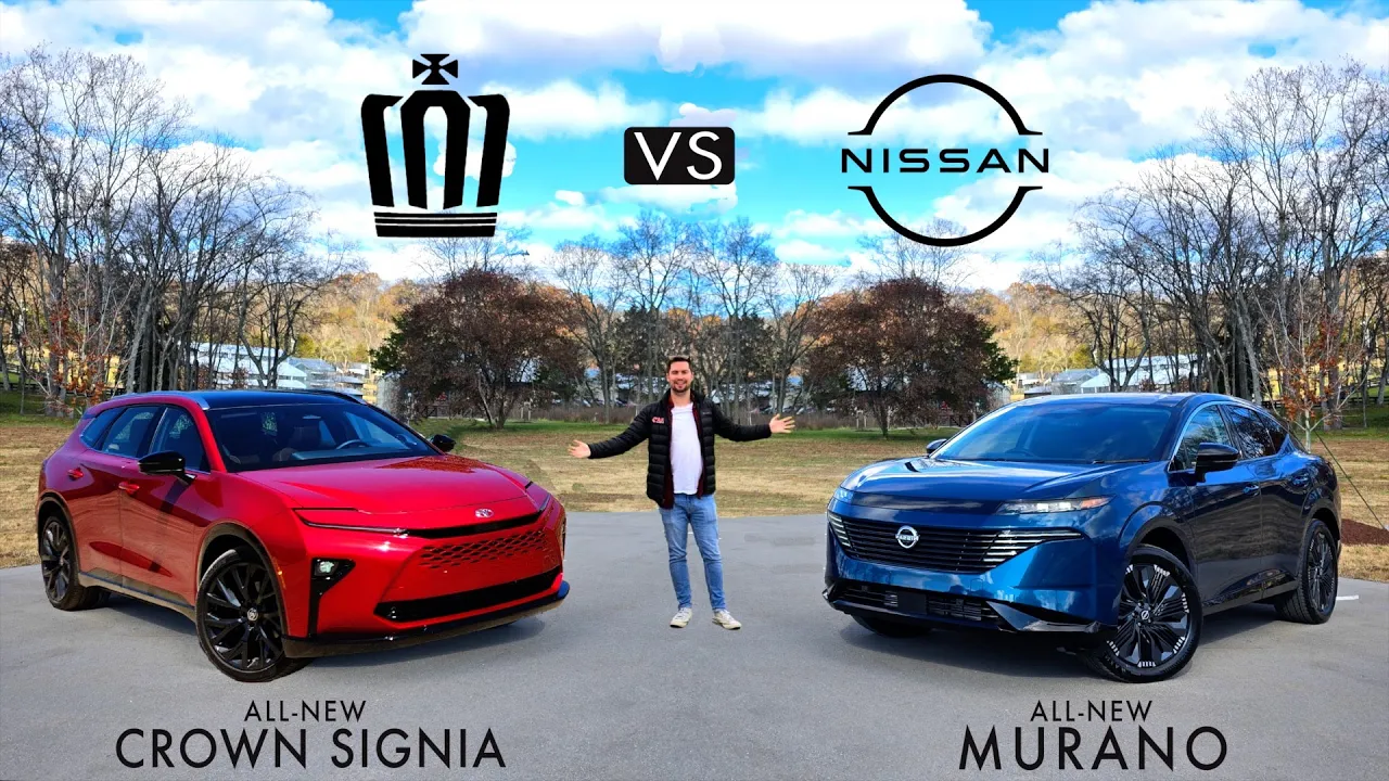 More Luxury, Less Money! 2025 Toyota Crown Signia vs. 2025 Nissan Murano