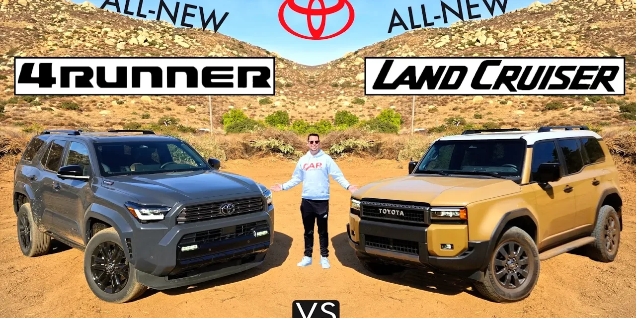 Tough Toyota Battle! 2025 Toyota 4Runner vs. 2025 Toyota Land Cruiser