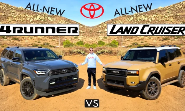 Tough Toyota Battle! 2025 Toyota 4Runner vs. 2025 Toyota Land Cruiser