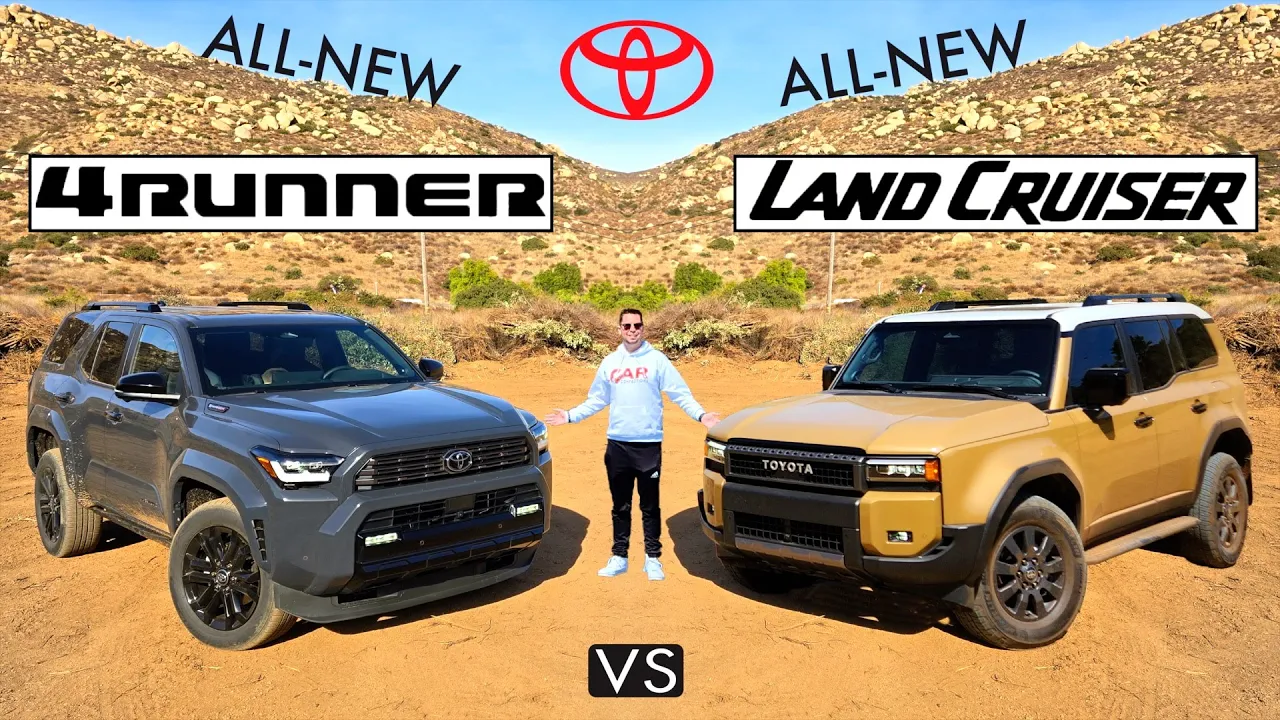 Tough Toyota Battle! 2025 Toyota 4Runner vs. 2025 Toyota Land Cruiser