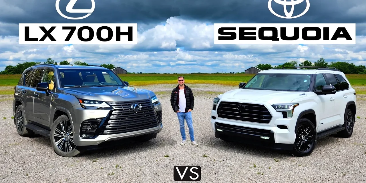 Flagship Showdown! 2025 Toyota Sequoia vs. 2025 Lexus LX 700h