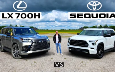 Flagship Showdown! 2025 Toyota Sequoia vs. 2025 Lexus LX 700h