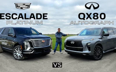 New Segment Leader? 2025 Infiniti QX80 vs. 2025 Cadillac Escalade