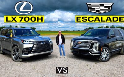 Big Luxury Flagships! 2025 Cadillac Escalade vs. 2025 Lexus LX