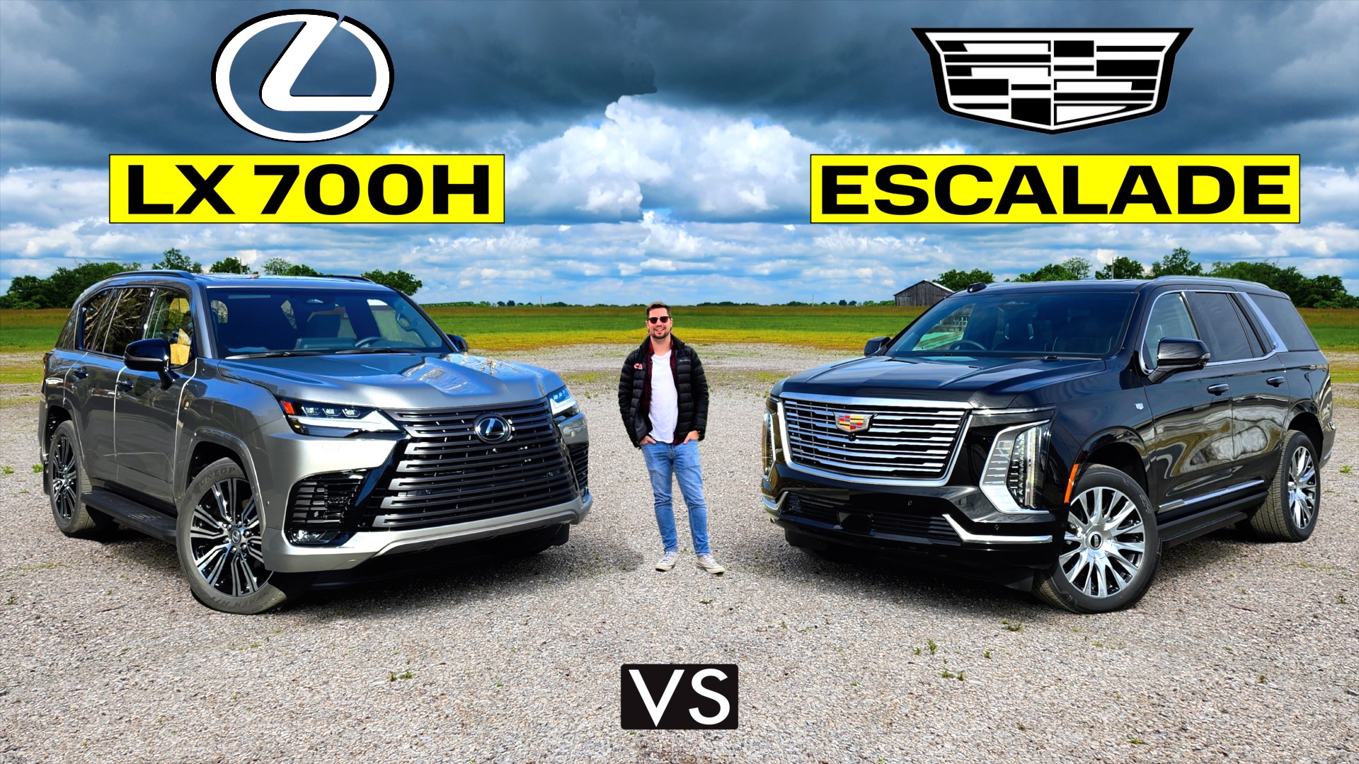 Big Luxury Flagships! 2025 Cadillac Escalade vs. 2025 Lexus LX