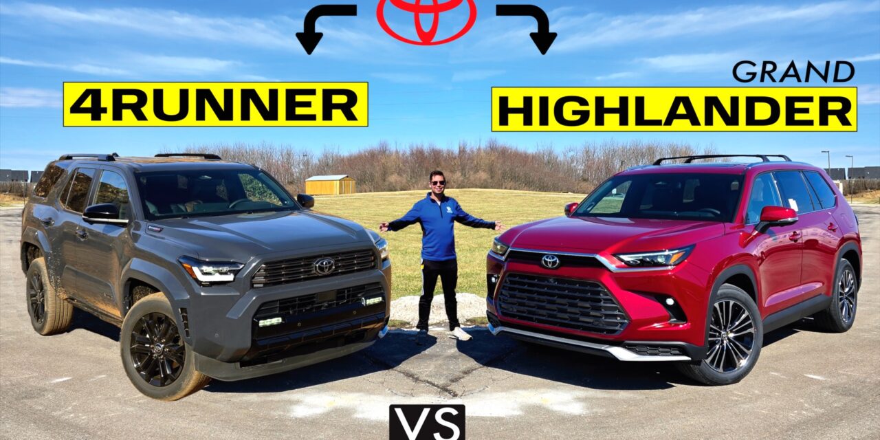 Who’s the Best? 2025 Toyota 4Runner vs. 2025 Toyota Grand Highlander