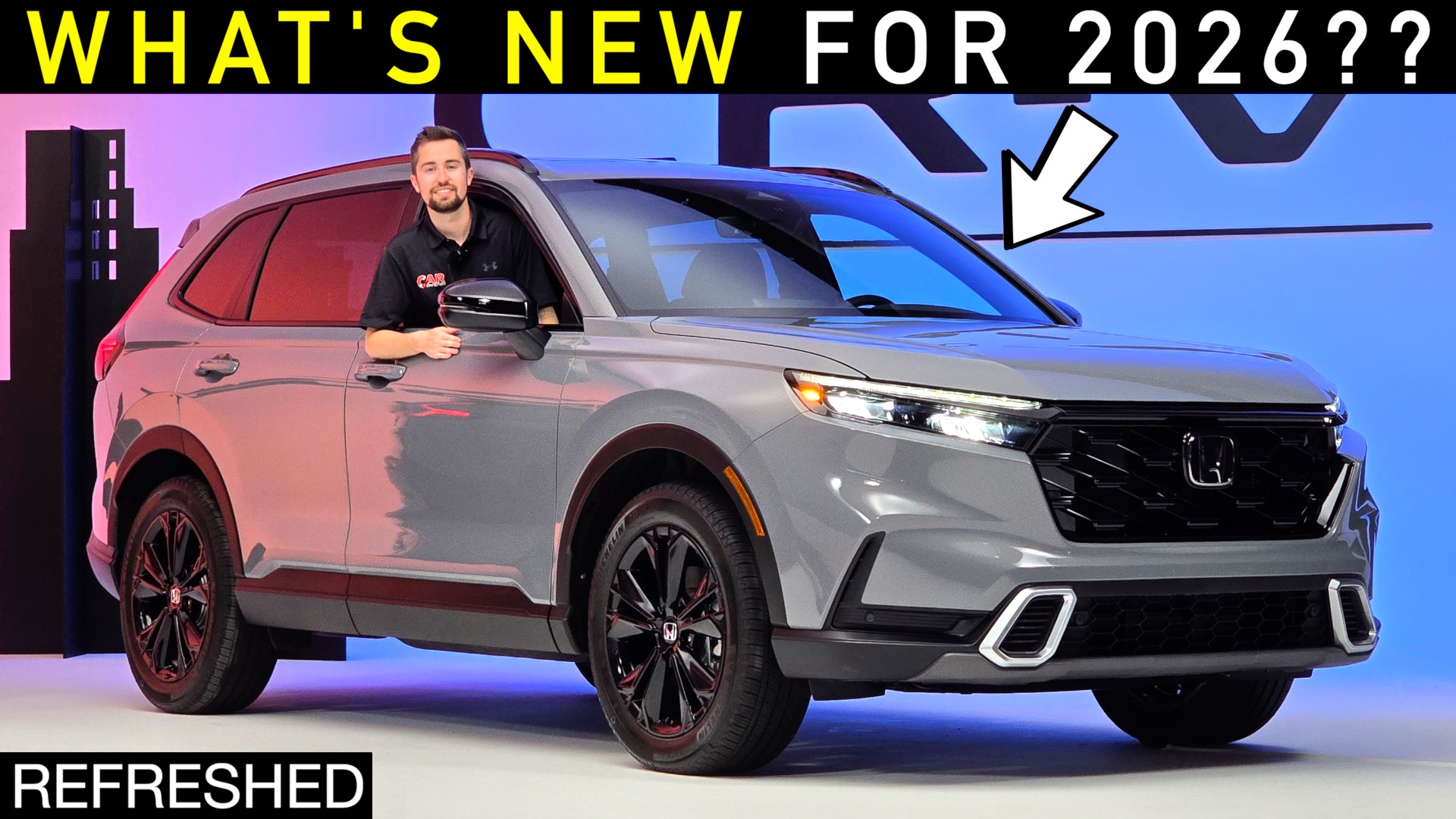 FIRST LOOK! 2026 Honda CR-V Adds More Trims and Tech!