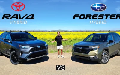 Surprisingly Similar! 2025 Subaru Forester Hybrid vs. 2025 Toyota RAV4 Hybrid