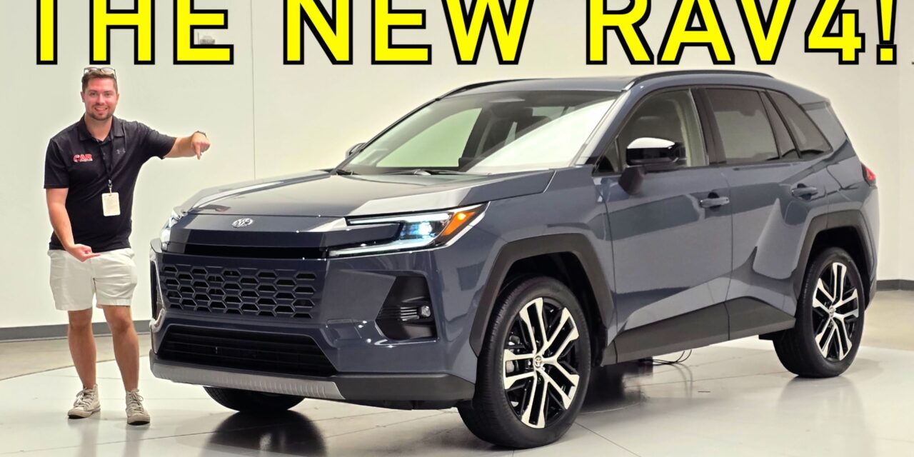 FIRST LOOK! The 2026 Toyota RAV4 Is Finally New!