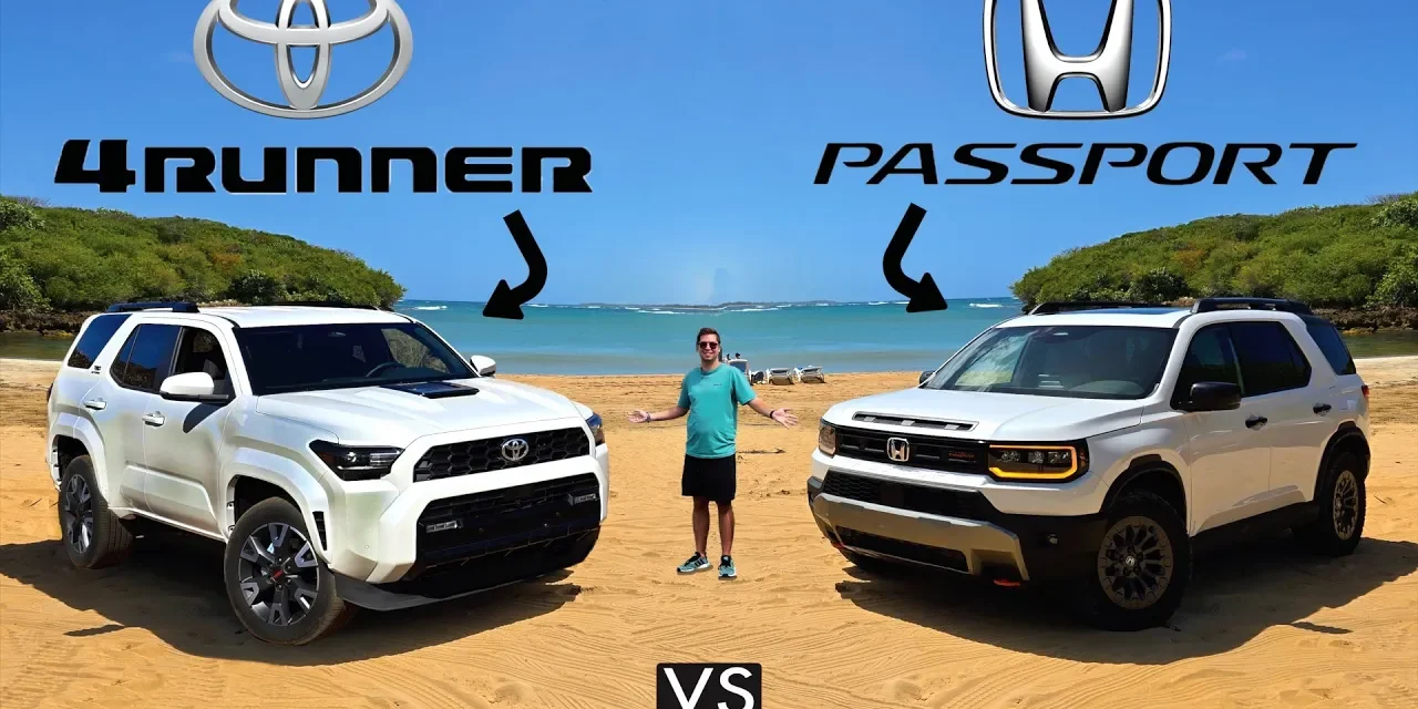 Rugged SUV Battle! 2026 Honda Passport vs. 2025 Toyota 4Runner