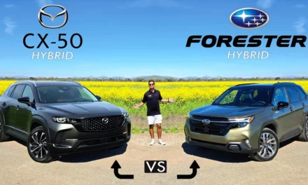 Hybrid Head-to-Head! 2025 Mazda CX-50 Hybrid vs. 2025 Subaru Forester Hybrid