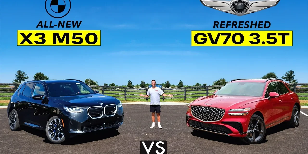 New or Old Luxury? 2025 BMW X3 vs. 2026 Genesis GV70