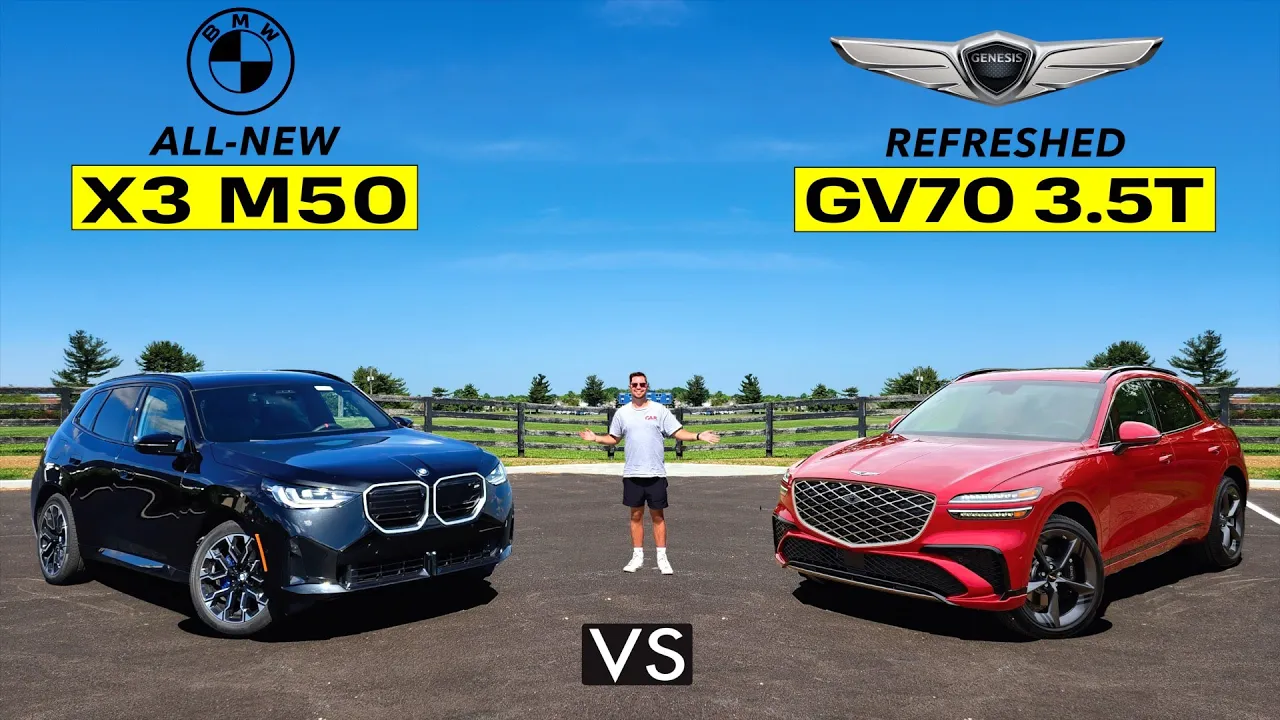 New or Old Luxury? 2025 BMW X3 vs. 2026 Genesis GV70