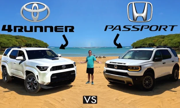 Rugged SUV Battle! 2026 Honda Passport vs. 2025 Toyota 4Runner