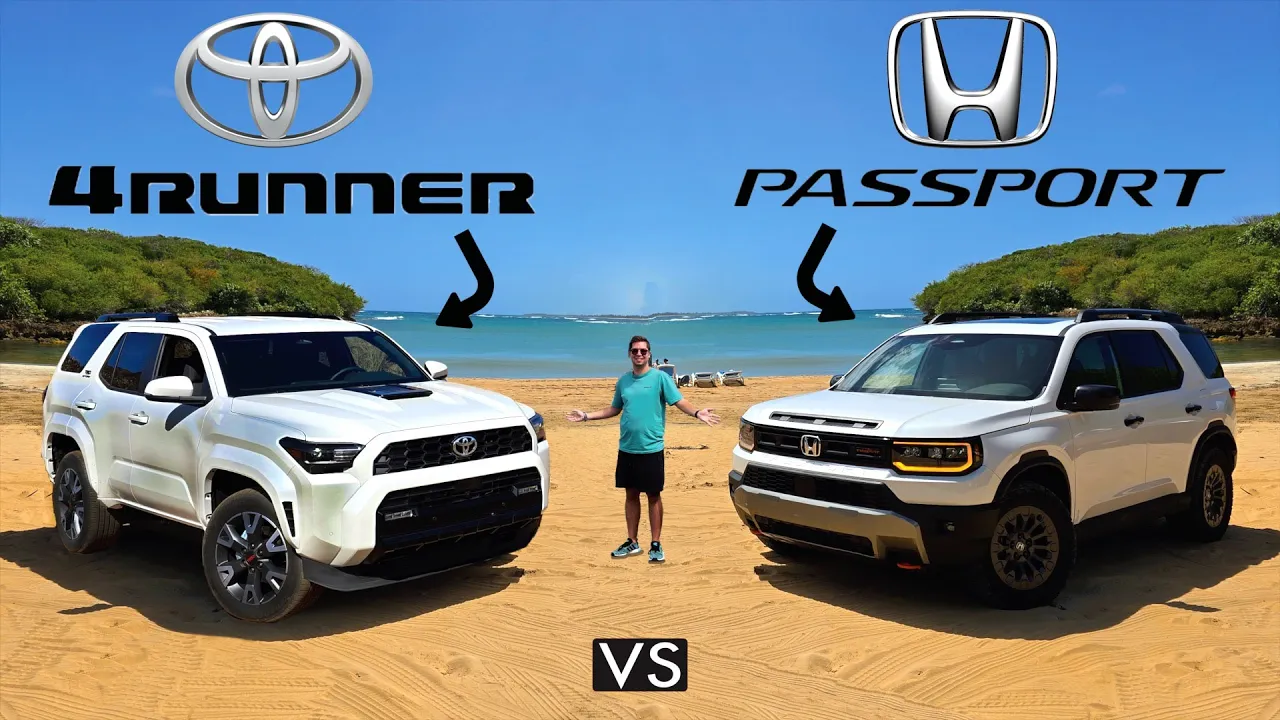 Rugged SUV Battle! 2026 Honda Passport vs. 2025 Toyota 4Runner