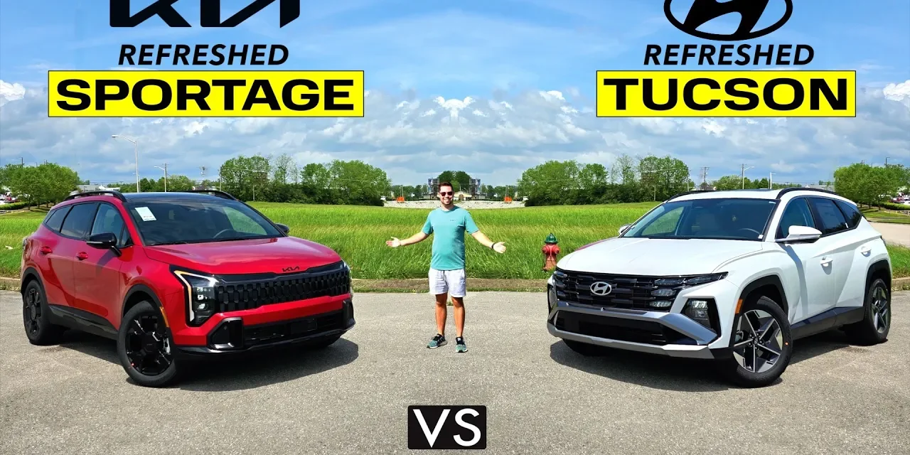 Sibling Rivalry! 2026 Kia Sportage vs. 2025 Hyundai Tucson
