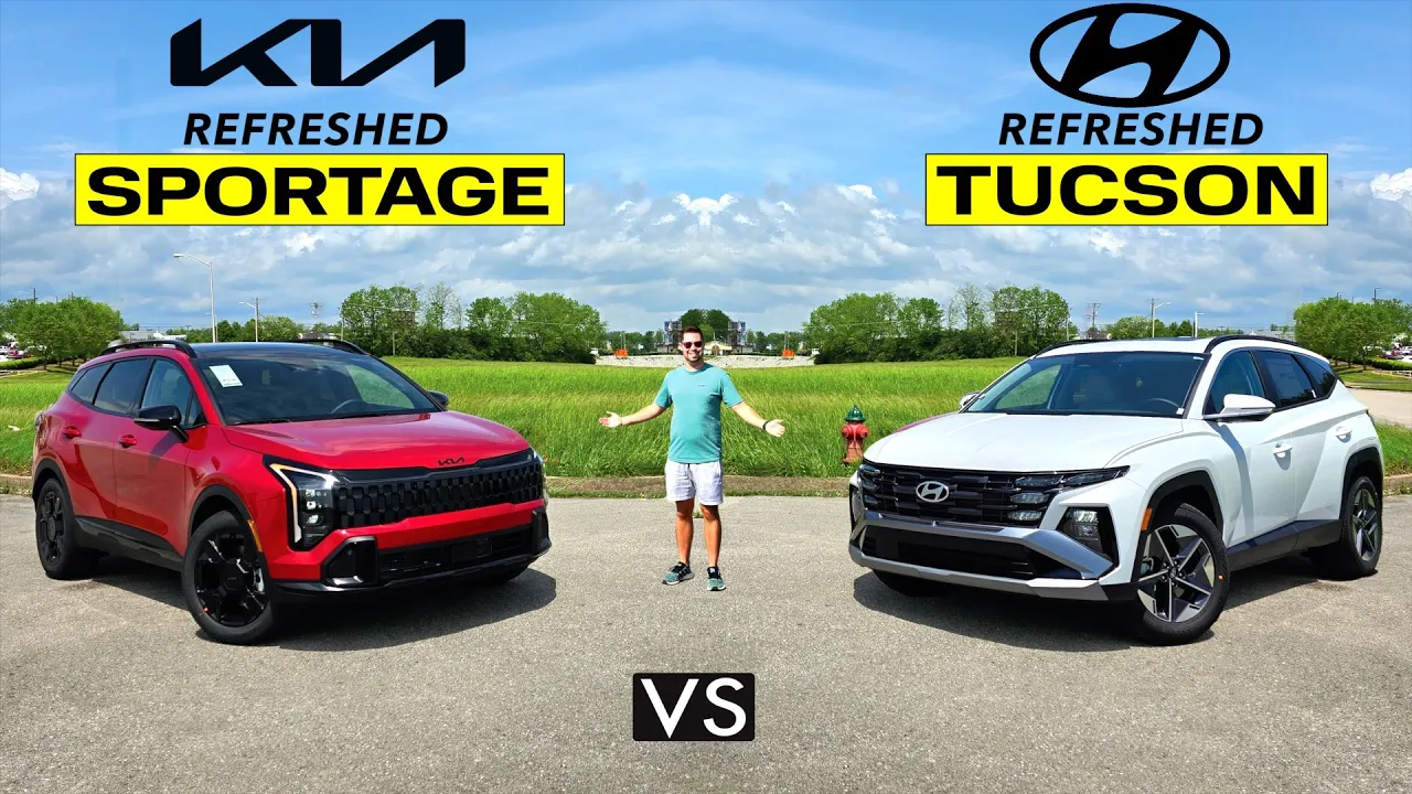 Sibling Rivalry! 2026 Kia Sportage vs. 2025 Hyundai Tucson
