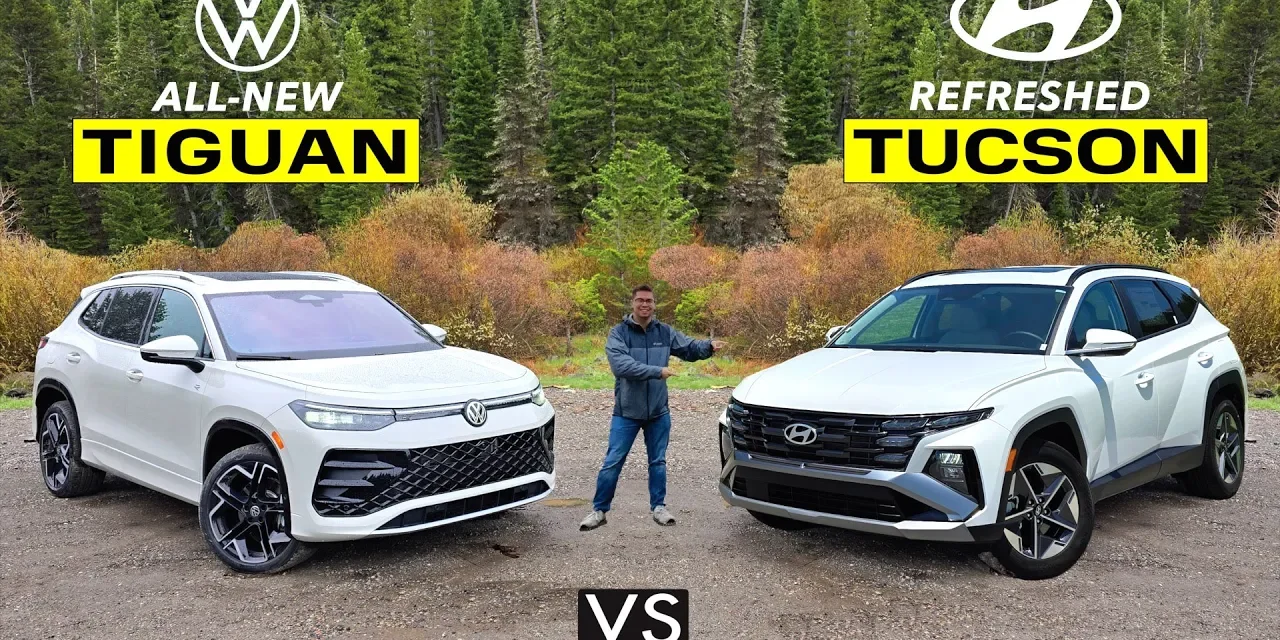 Luxury Crossovers! 2025 Hyundai Tucson vs. 2025 Volkswagen Tiguan