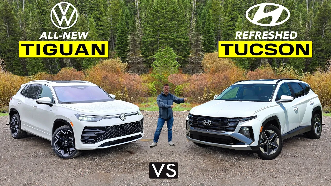 Luxury Crossovers! 2025 Hyundai Tucson vs. 2025 Volkswagen Tiguan