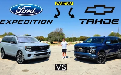 Big American Battle! 2025 Ford Expedition vs. 2025 Chevy Tahoe