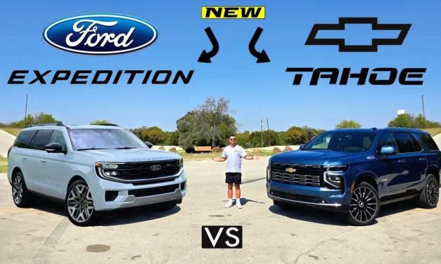 Big American Battle! 2025 Ford Expedition vs. 2025 Chevy Tahoe