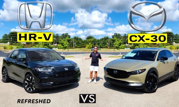 Small but Mighty! 2026 Honda HR-V vs. 2025 Mazda CX-30