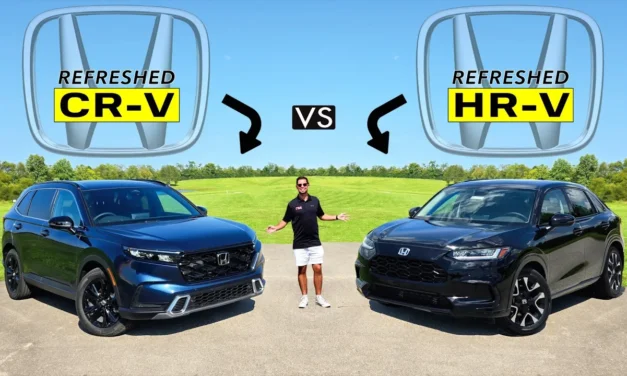 Practical Honda Battle! 2026 Honda CR-V vs. 2026 Honda HR-V