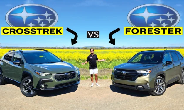 Best Subie SUV?? 2025 Subaru Forester vs. 2025 Subaru Crosstrek