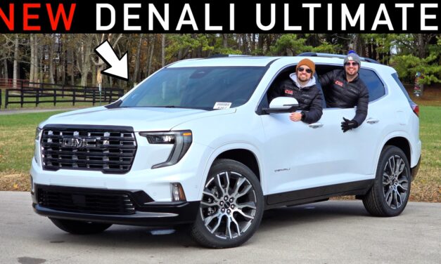 2026 GMC Acadia: Even More “Ultimate” Luxury!