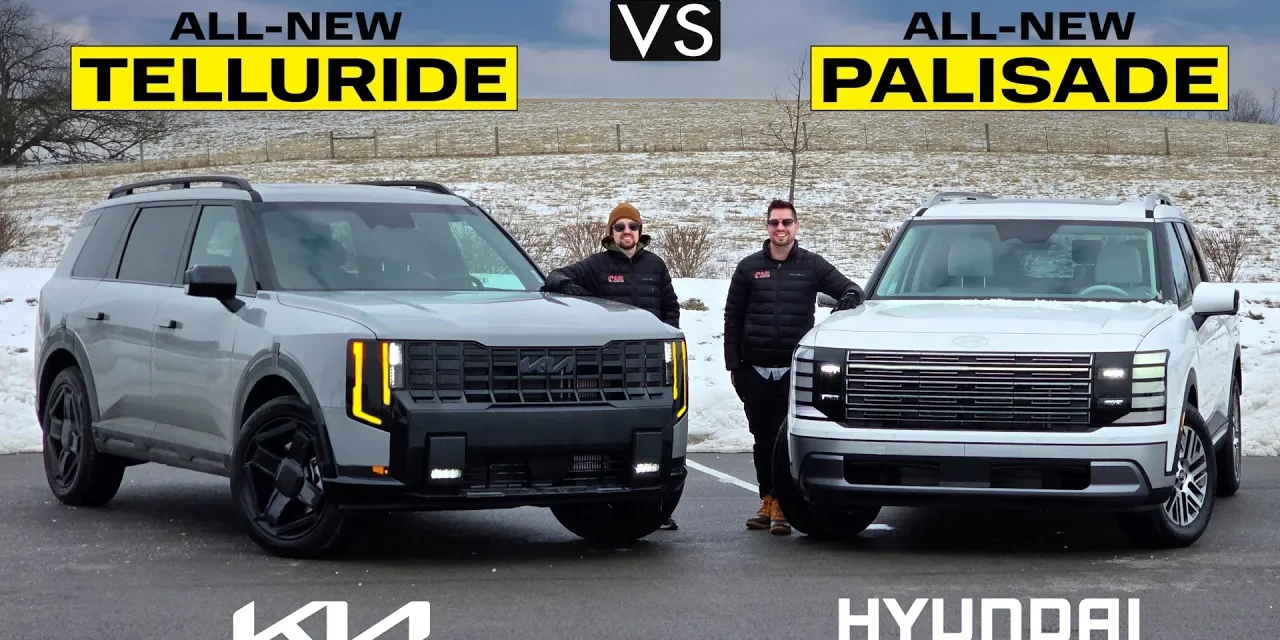 Big Time Rivals! 2026 Hyundai Palisade vs. 2027 Kia Telluride