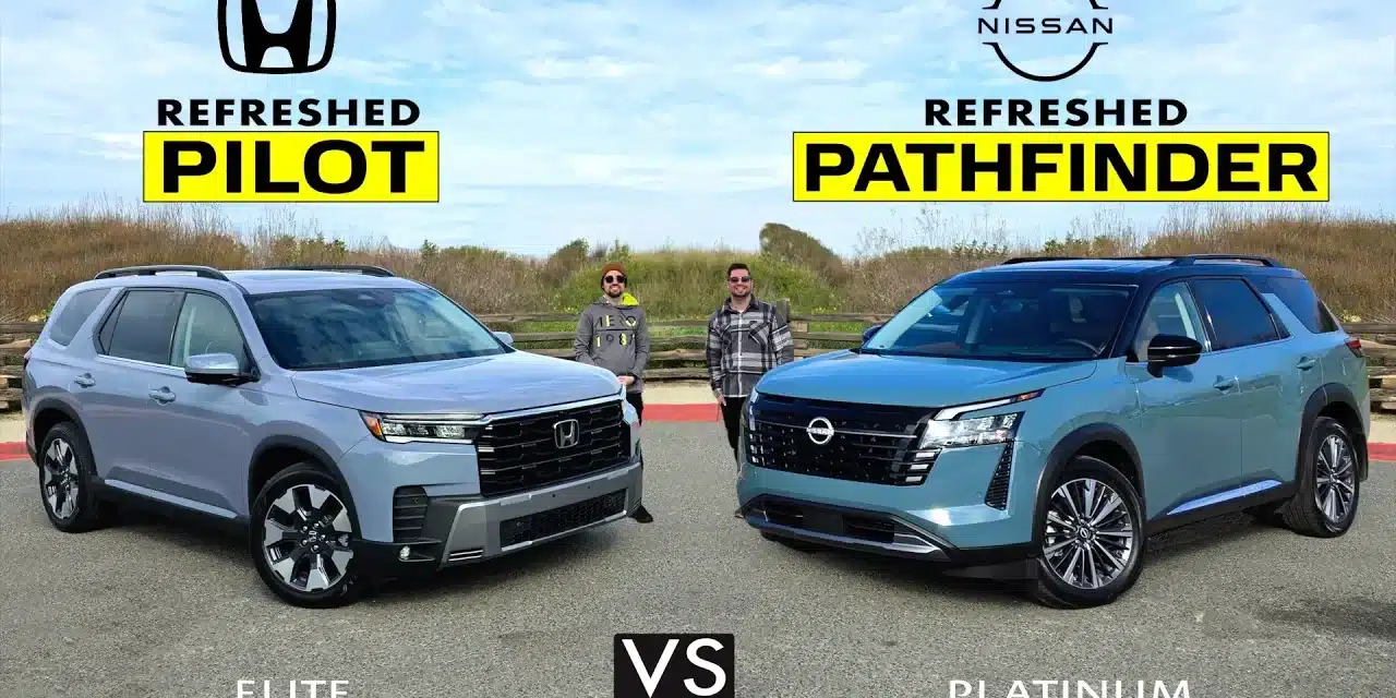 Rare V6 Gems! 2026 Nissan Pathfinder vs. 2026 Honda Pilot