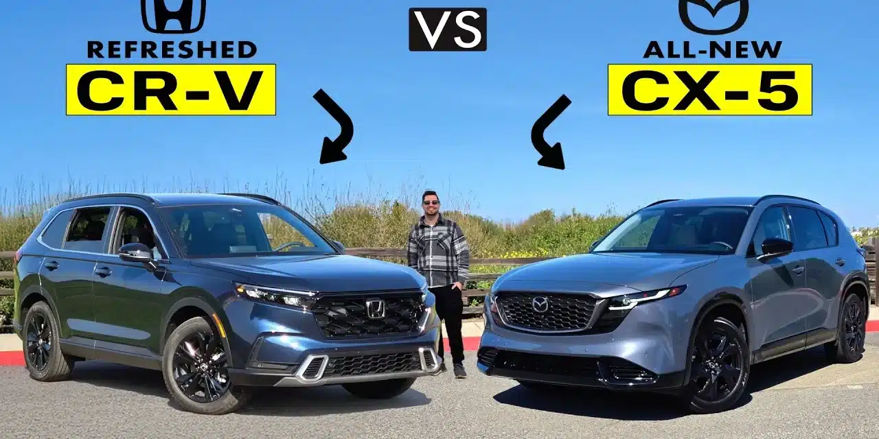 Big Differences! 2026 Mazda CX-5 vs. 2026 Honda CR-V