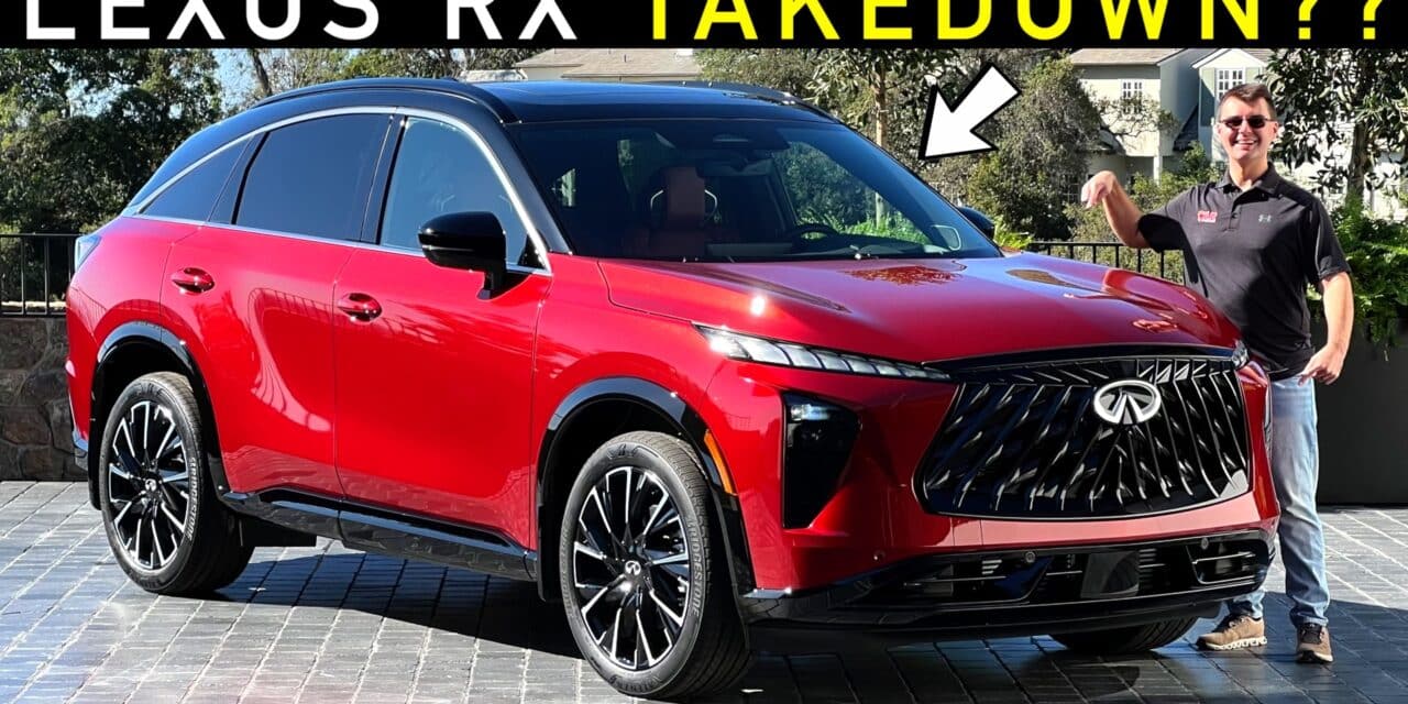 2027 Infiniti QX65 First Look: The Ultimate Lexus RX Killer?