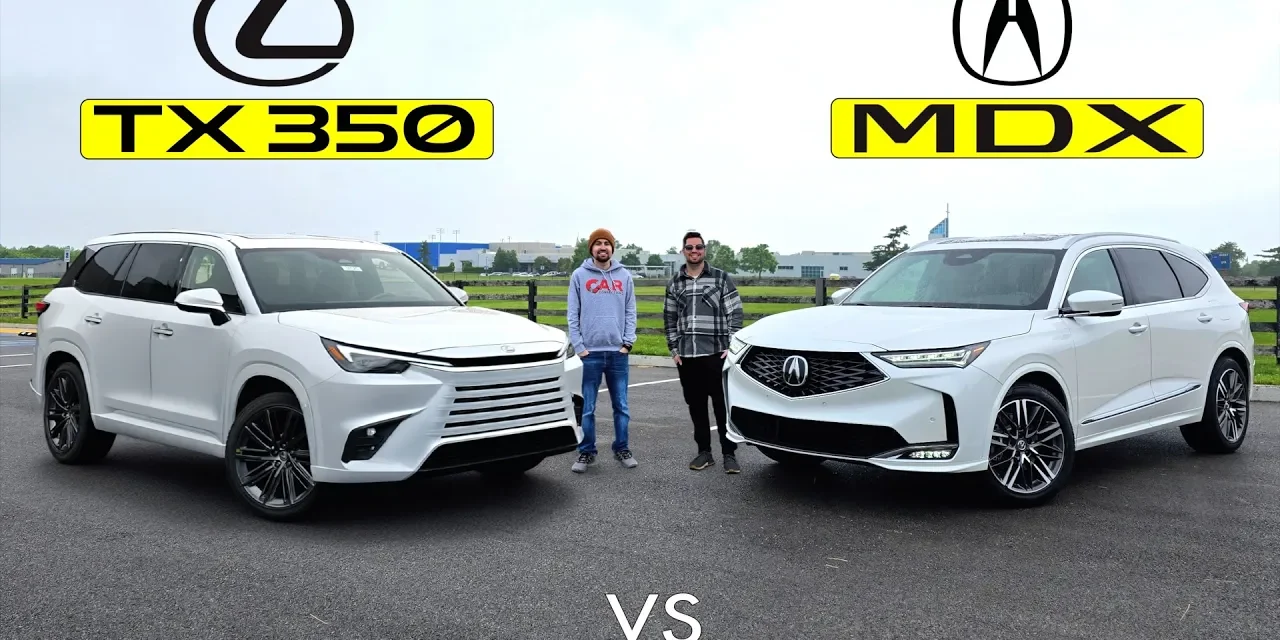 2026 Acura MDX vs. 2026 Lexus TX: Which Luxury 3-Row is Best?