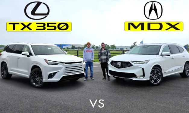 2026 Acura MDX vs. 2026 Lexus TX: Which Luxury 3-Row is Best?