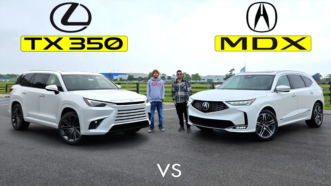 2026 Acura MDX vs. 2026 Lexus TX: Which Luxury 3-Row is Best?